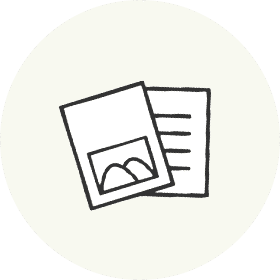 ご案内が届きます